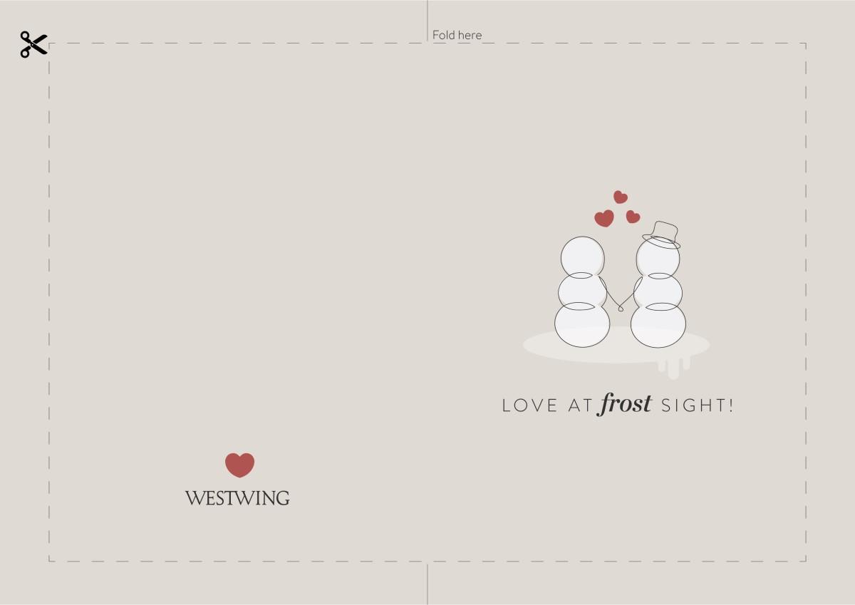 Schöne Weihnachtskarten zum Ausdrucken