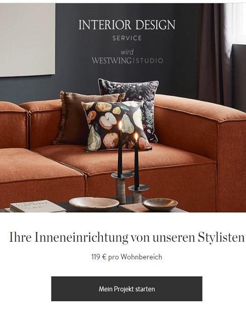 Innenarchitekten Banner Westwing Studio