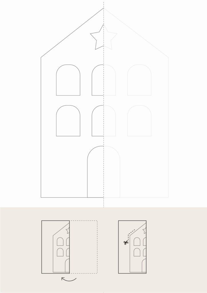 Fensterbilder für Weihnachten zum Downloaden