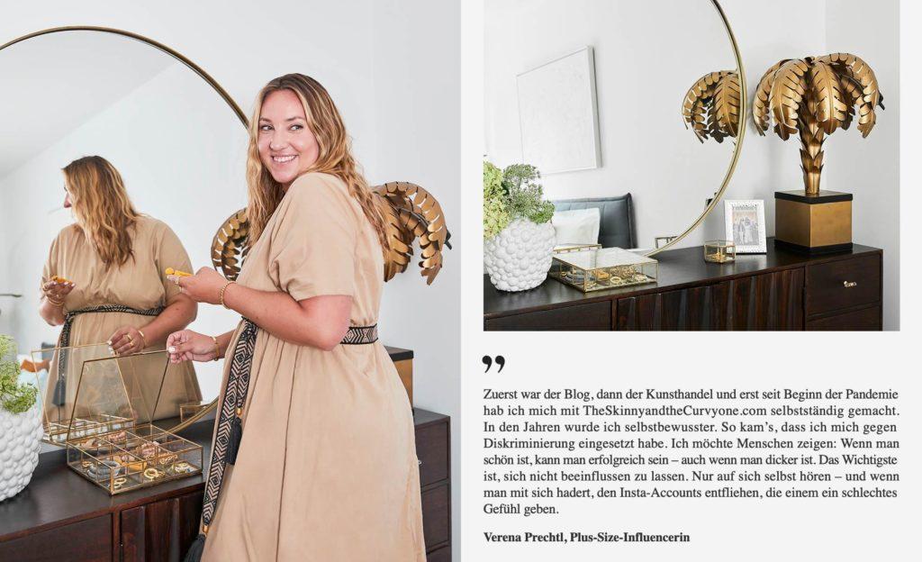 Body Positivity Zitat Verena Prechtl