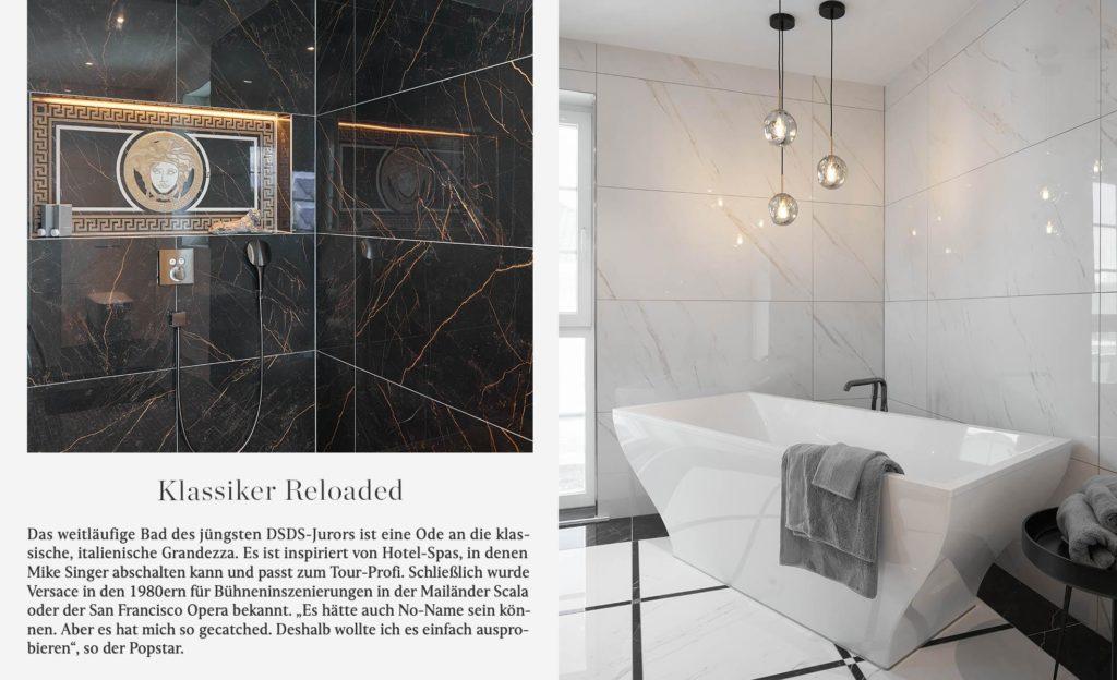 Luxus Bad von Mike Singer