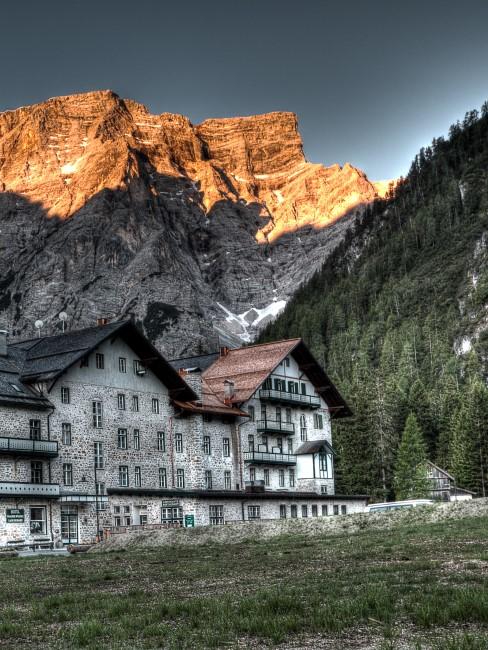 hotel en montaña
