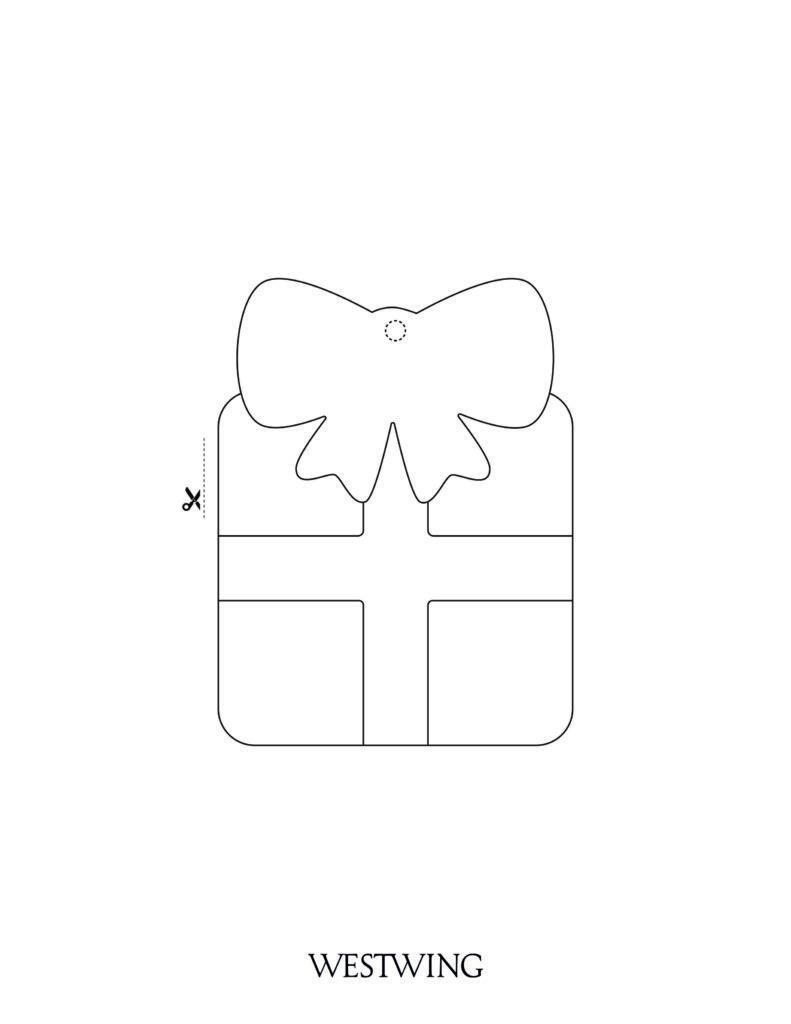 dibujo de un regalo