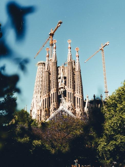 sagrada familia en barcelona