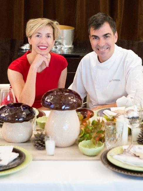 Silvia Arenas y Ramon Freixa