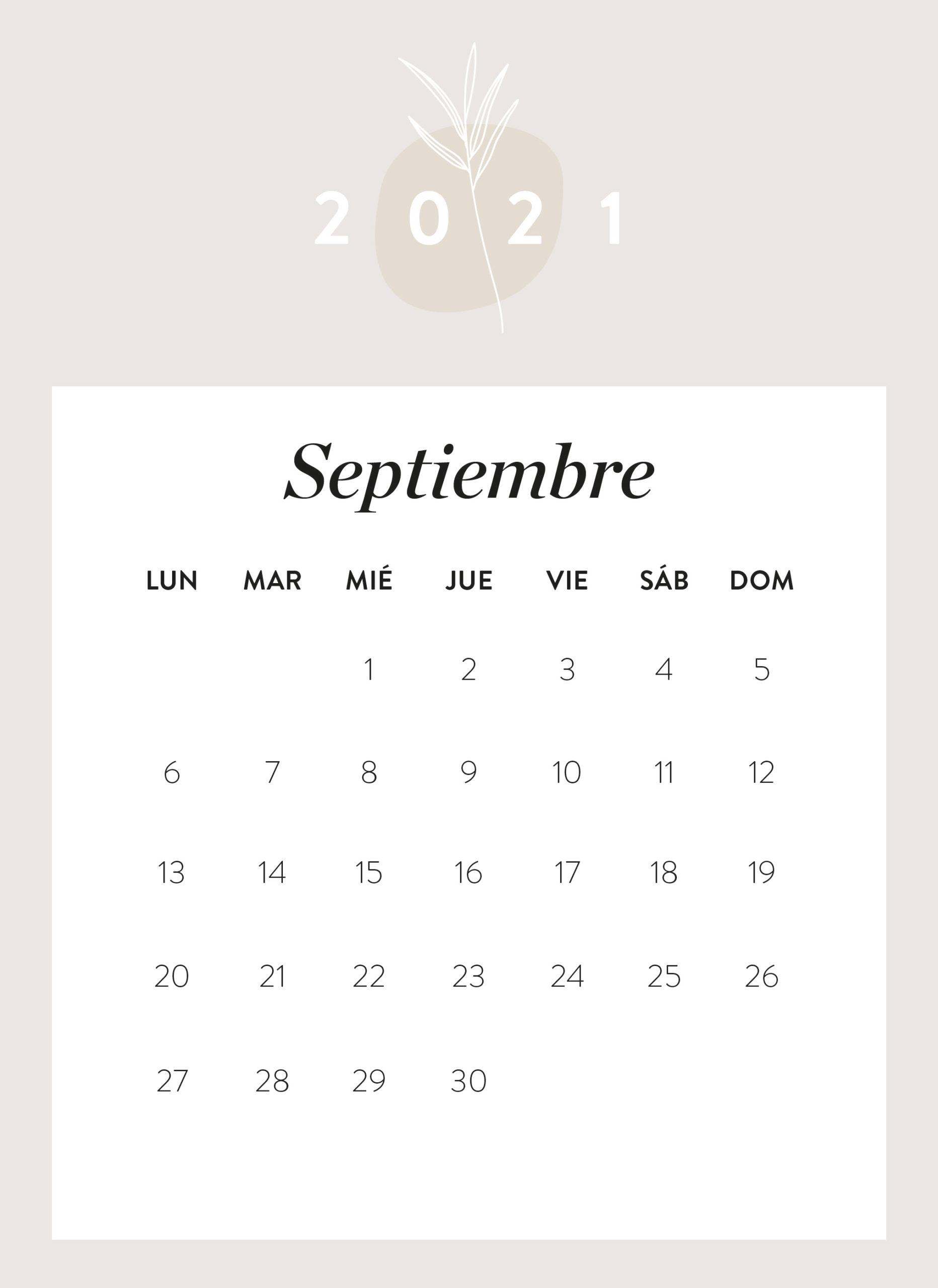 calendario 2021