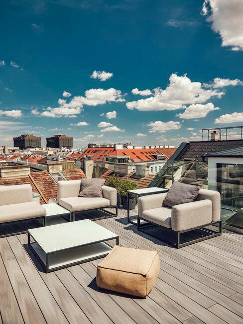 balcon de cristal moderno