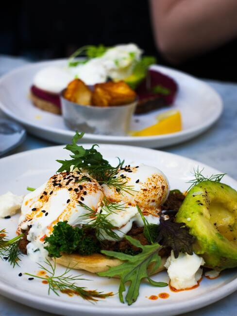 entrée de Noël avec avocat
