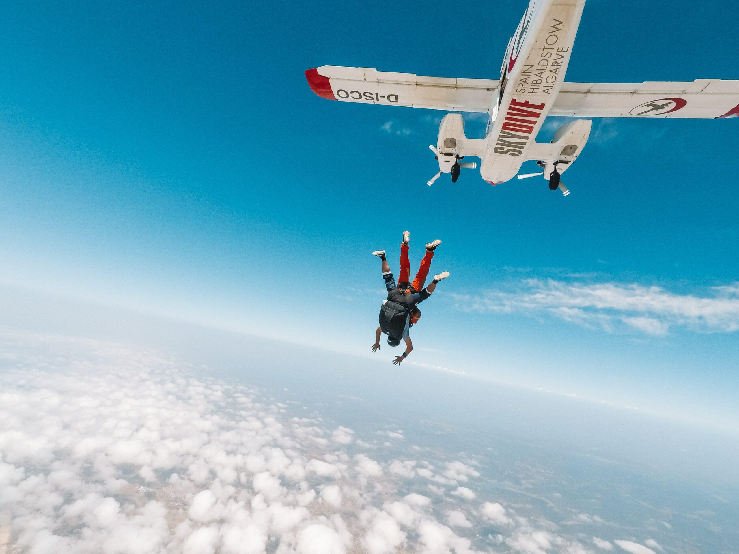 saut en parachute