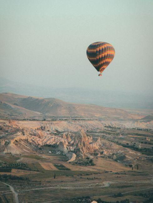 vol en montgolfière