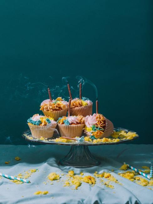 cupcakes sur plateau