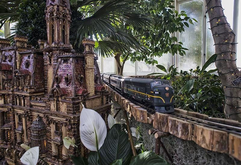 petit train du botanical garden NY