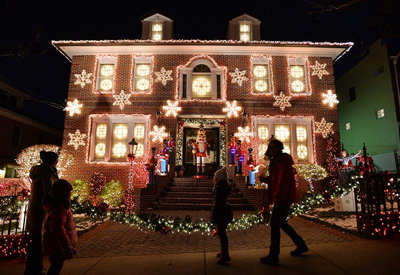 décoration extérieure maison pour Noel