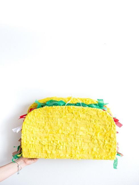 Pinata en forme de taco