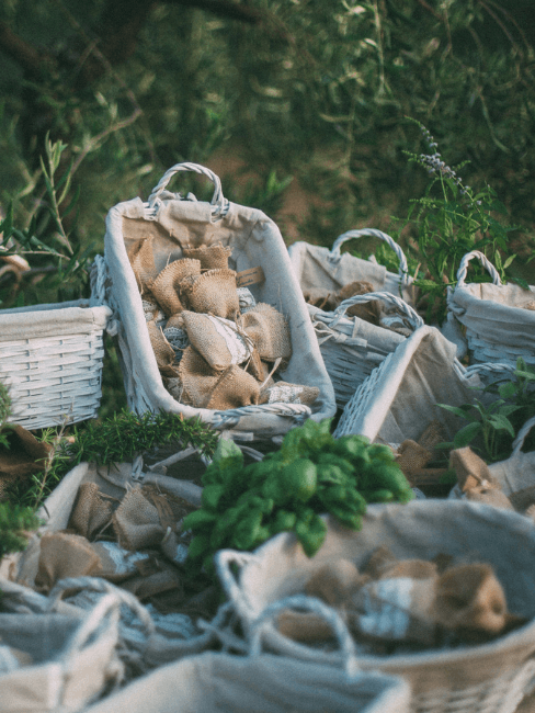 Corbeilles décoratives
