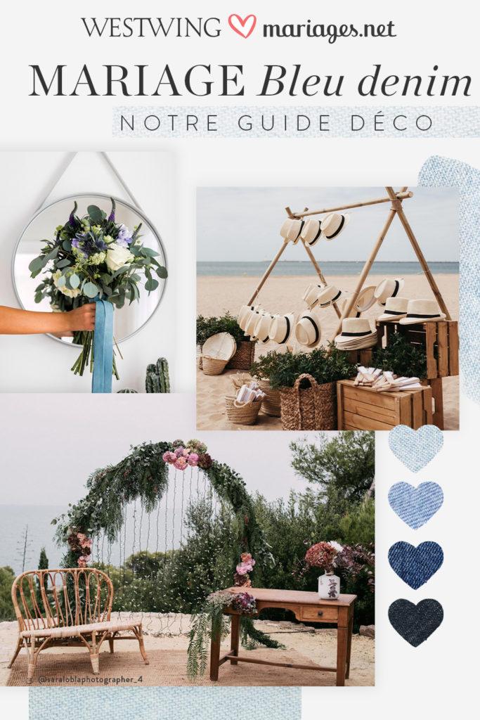 inspiration déco bleu denim