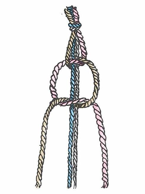 dessin pour faire du macramé