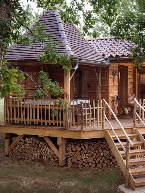 maison en bois pour passer un weekend insolite