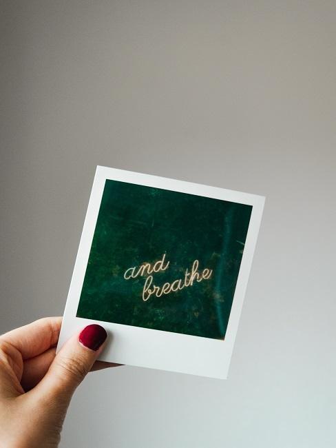 polaroid méditation