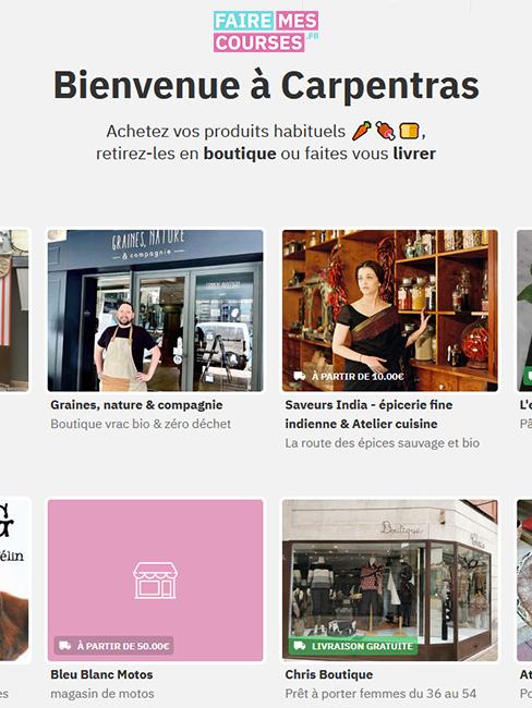 site solidaire covid faire mes courses