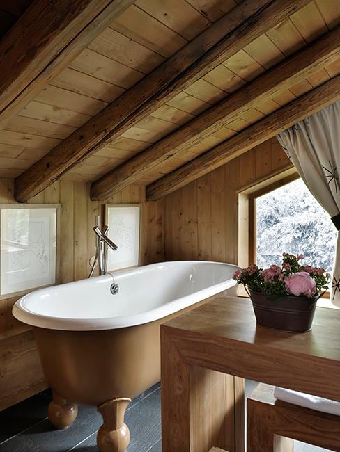 salle de bain chalet