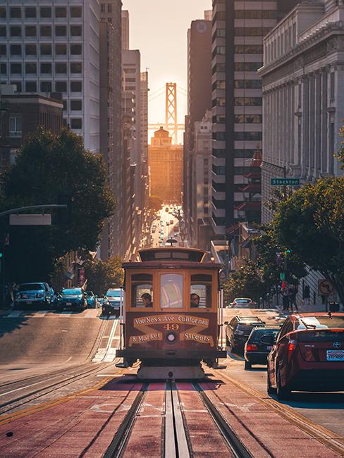 tramway dans san francisco