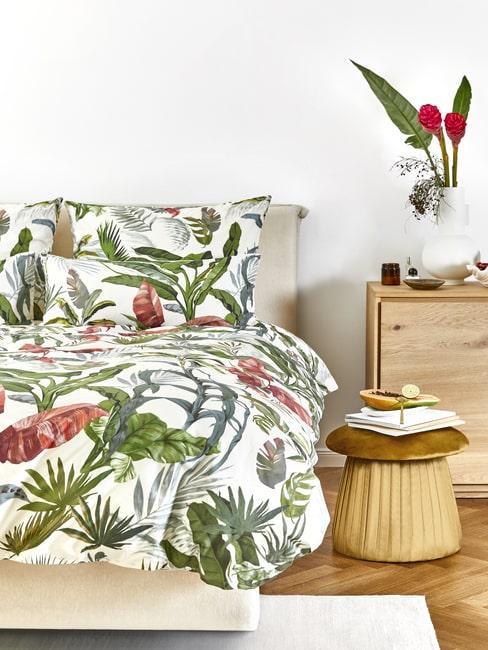 chambre à couche style tropical