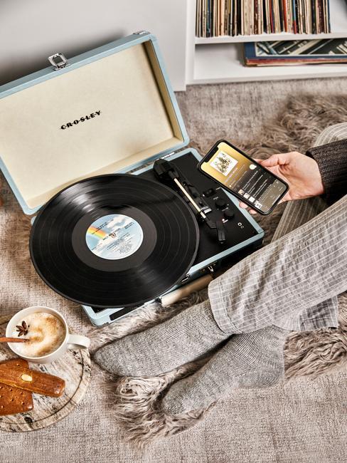 station vinyle crosley