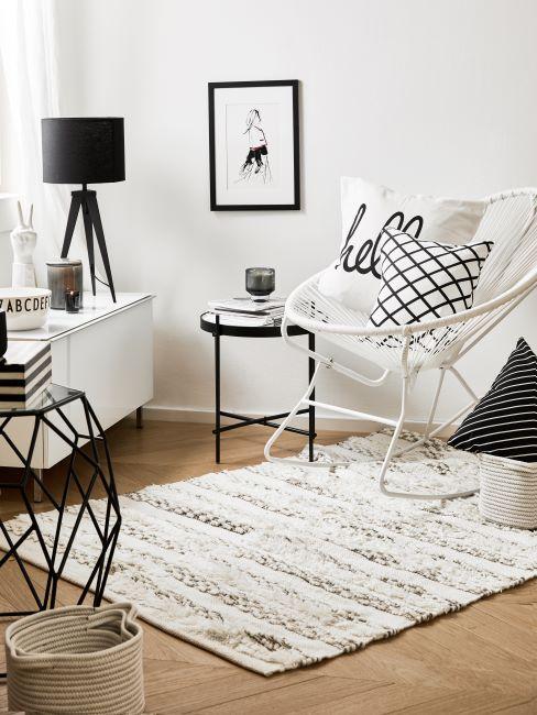 monochrome, moderne, scandinave