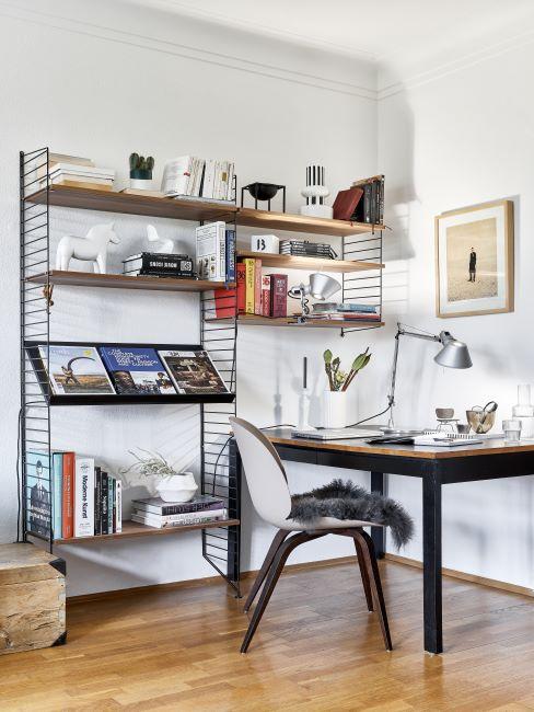 étagère murale, bureau maison, home office