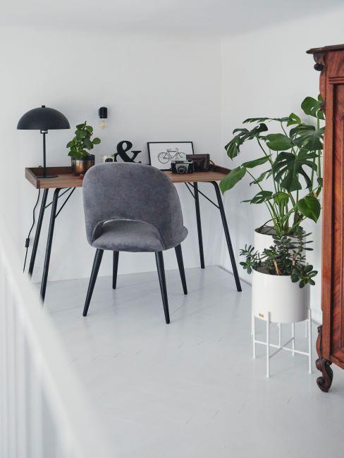 bureau en bois home office