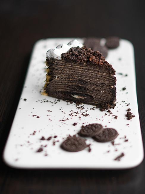 gateau de crepes chocolat oreo