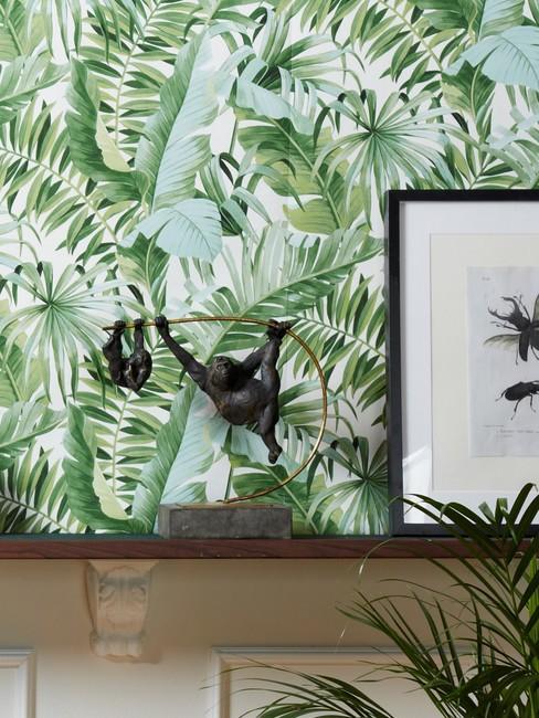 papier peint tropical