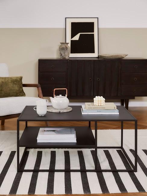 table noir et blanc
