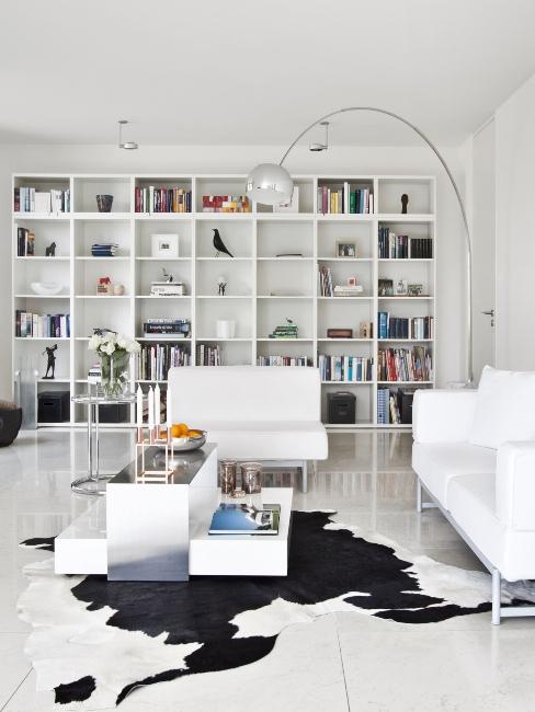 salon moderne epure