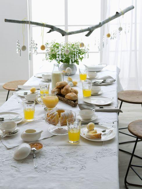 déco de table paques