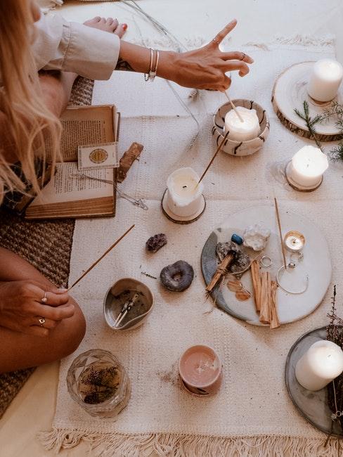 calme, bougies, bien etre, niksen