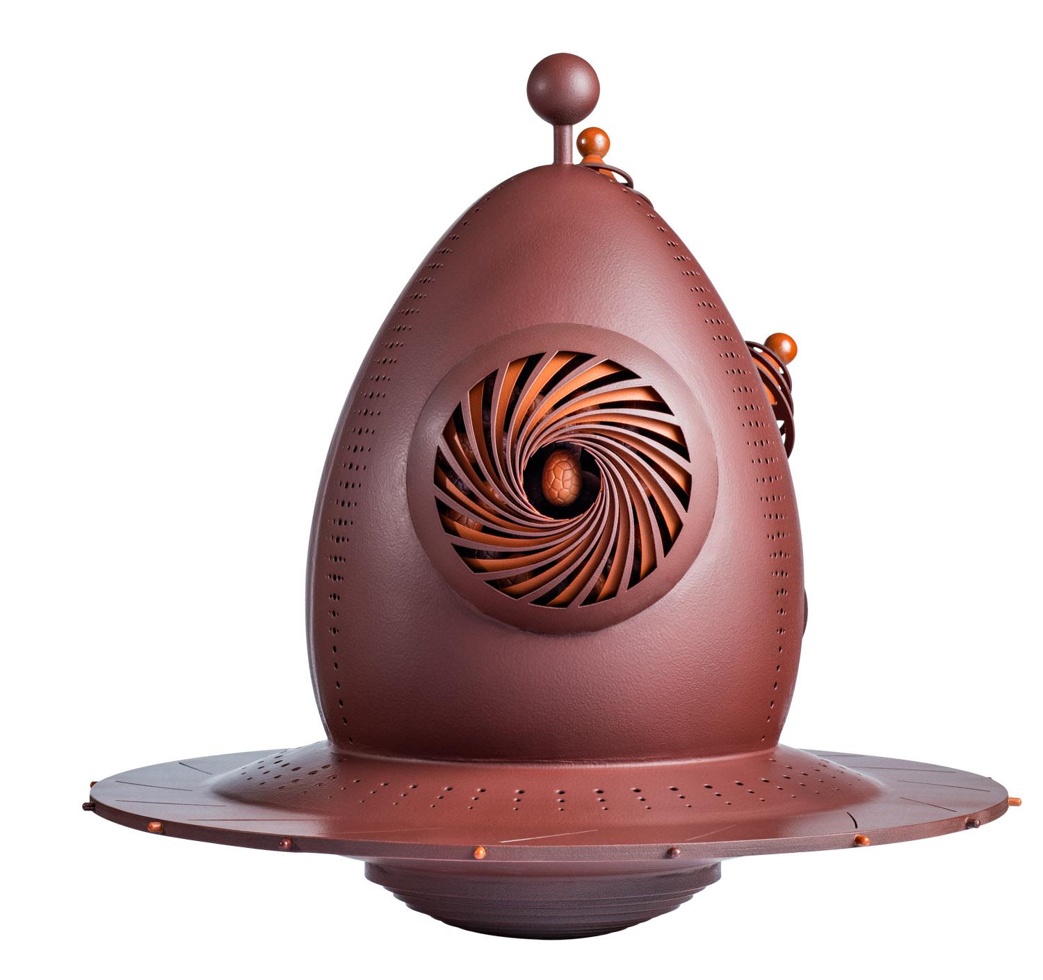 oeuf en chocolat design