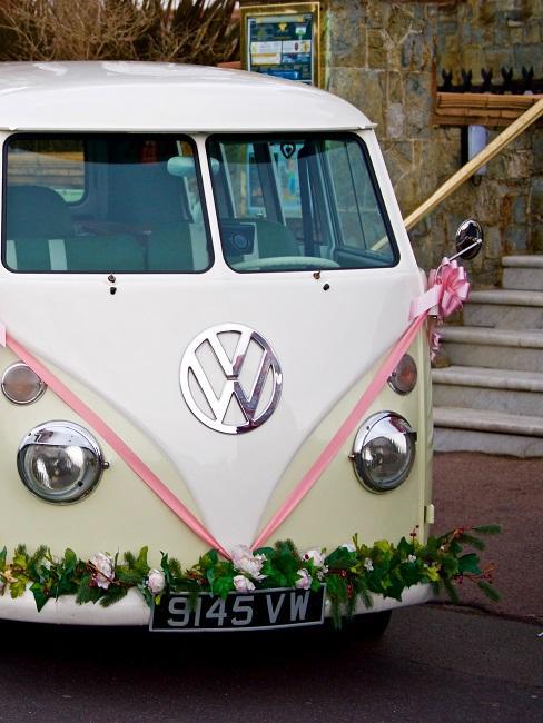 décoration de mariage pour van vintage