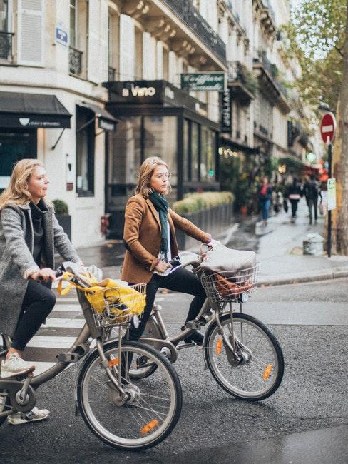 Ballade à vélo en ville