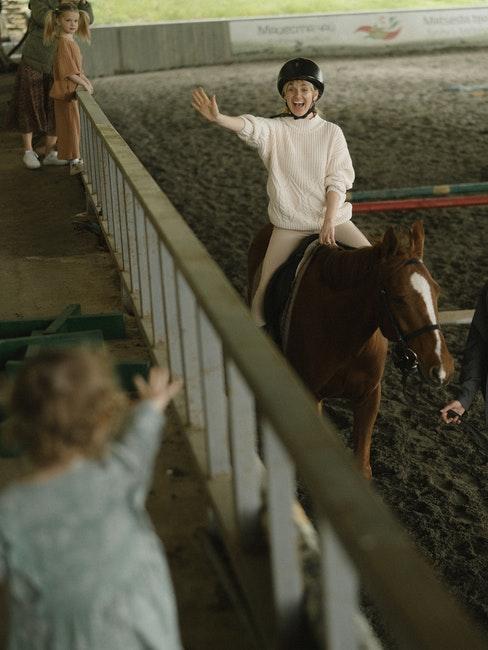 équitation pour enfants