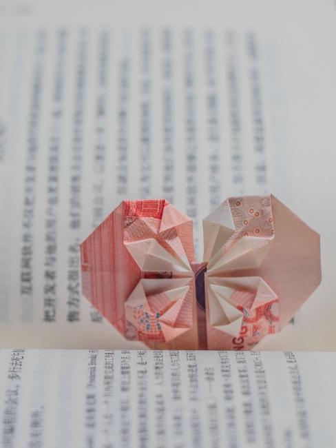 origami marque-page