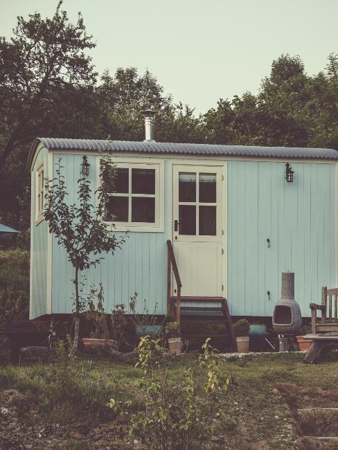 Petite maison container à la campagne