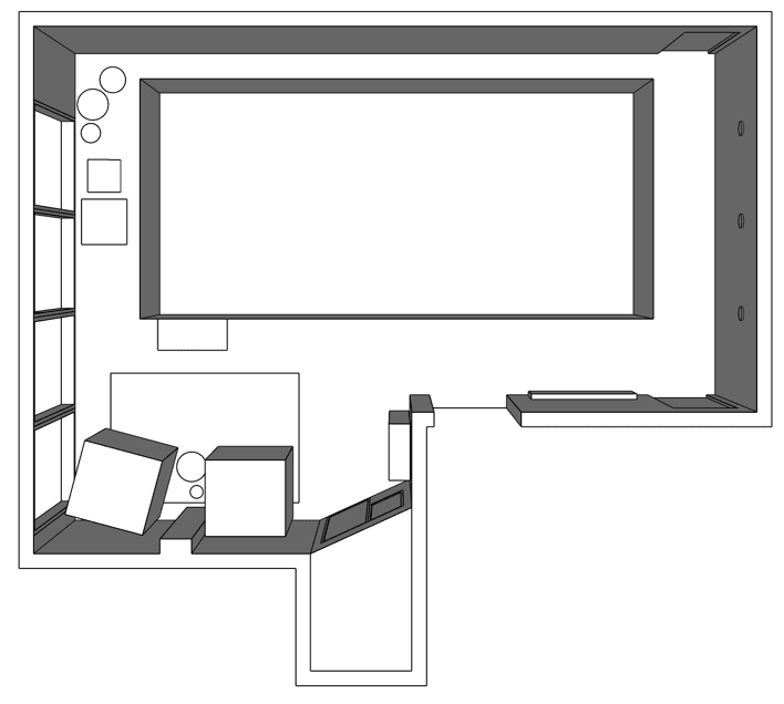 plan aménagement piscine intérieure par westwing