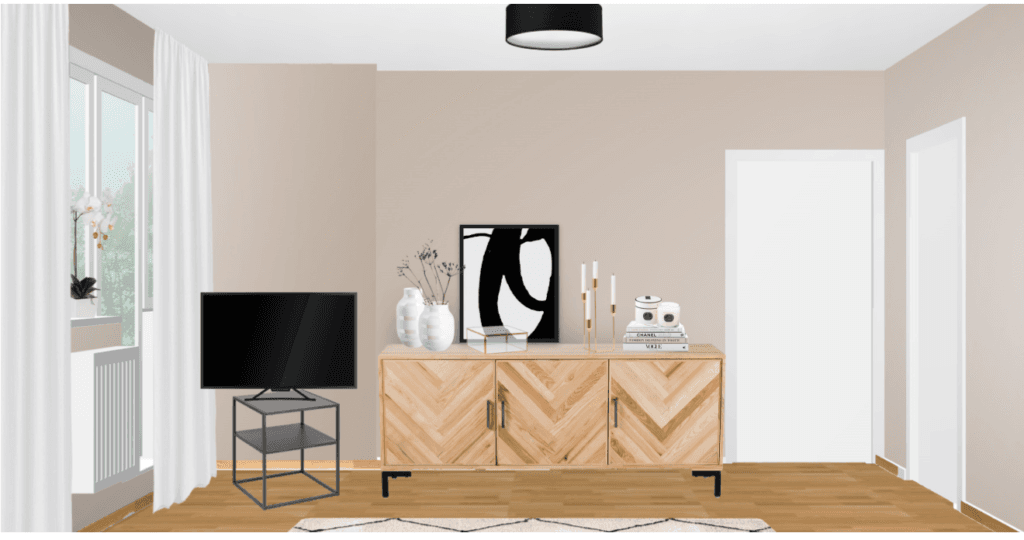 projet westwing pour meubler un salon en longueur plan 2