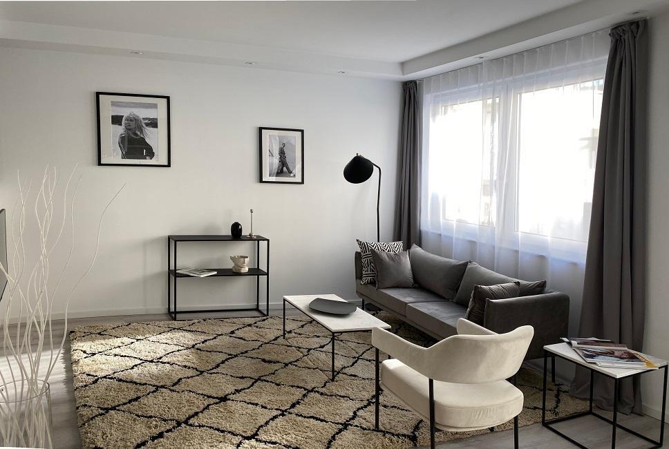 Campus B27 Dusseldorf appartement 2 salon project westwing