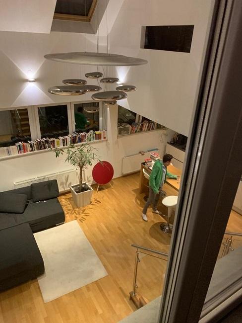 projet westwing de cuisine ouverte sur salon cathedrale Avant 2