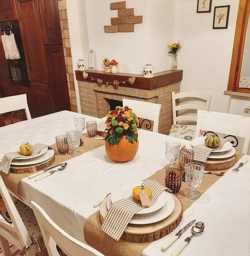 centre de table d'automne DIY citrouille @ariannoska