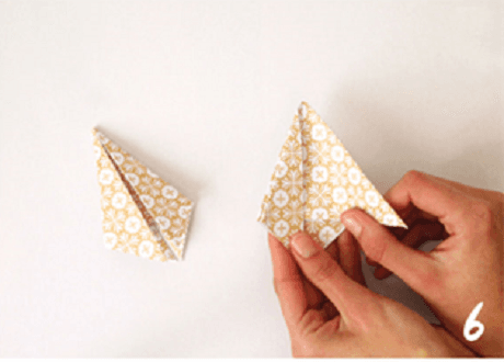 origami de noel step 6 DIY