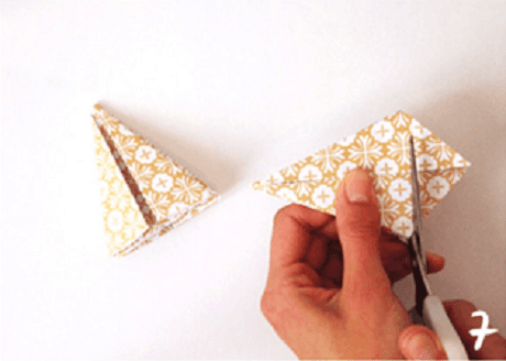 origami de noel step 7 DIY